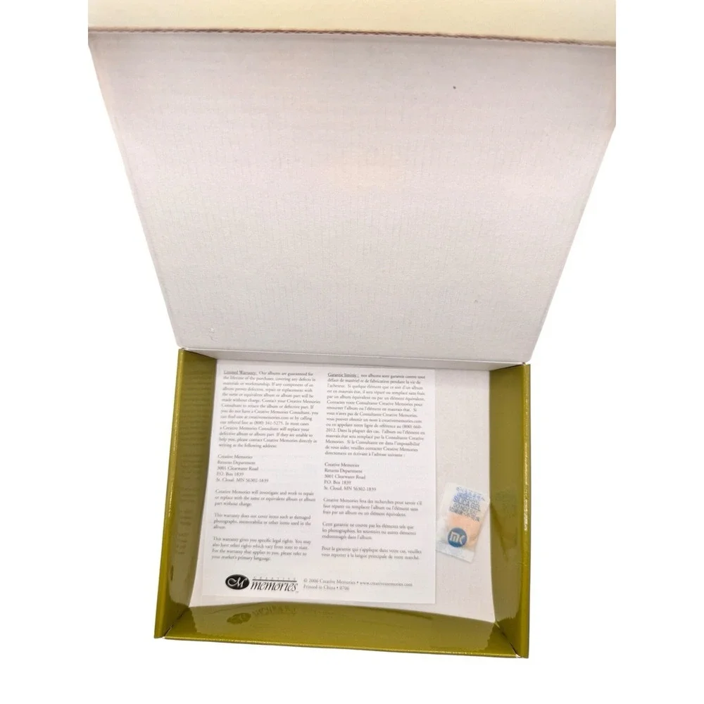 Creative Memories Picfolio Minutes Albums‎ holds 24 - 5x7 photos NIB